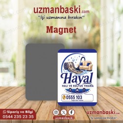 Halı ve Koltuk Yıkama Magnet Tasarımı