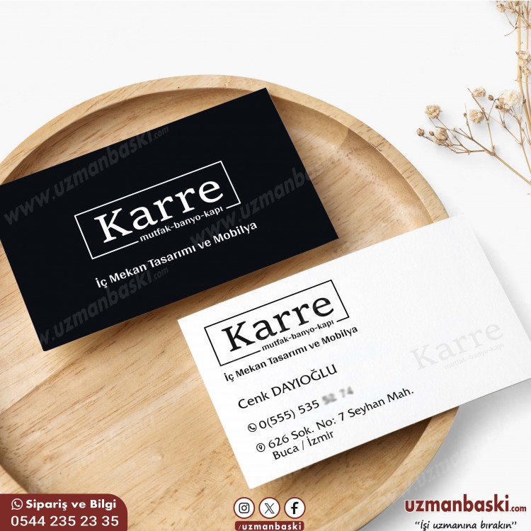 İç Mekan Tasarımı ve Mobilya Kartvizit İç Mekan Tasarımı ve Mobilya Kartvizit