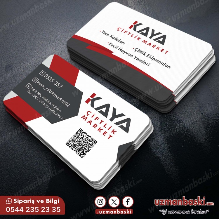 Çiftlik Ürünleri ve Market Ürünleri Kartvizit Çiftlik Ürünleri ve Market Ürünleri Kartvizit