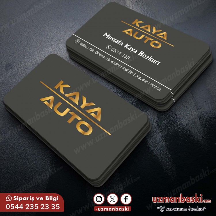 Otomotiv Galeri Kartvizit Örneği 7 Otomotiv Galeri Kartvizit Örneği 7