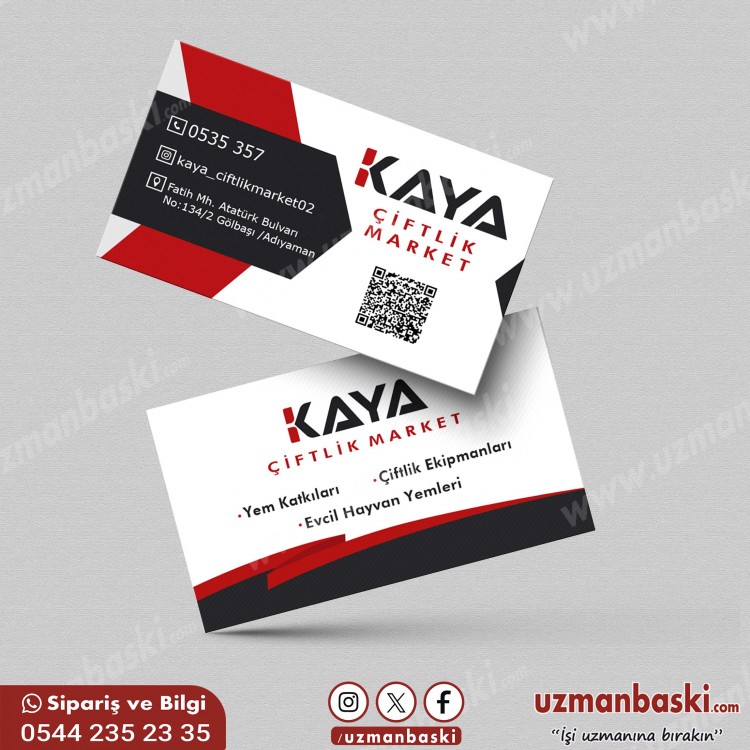 Çiftlik Ürünleri ve Market Ürünleri Kartvizit Çiftlik Ürünleri ve Market Ürünleri Kartvizit