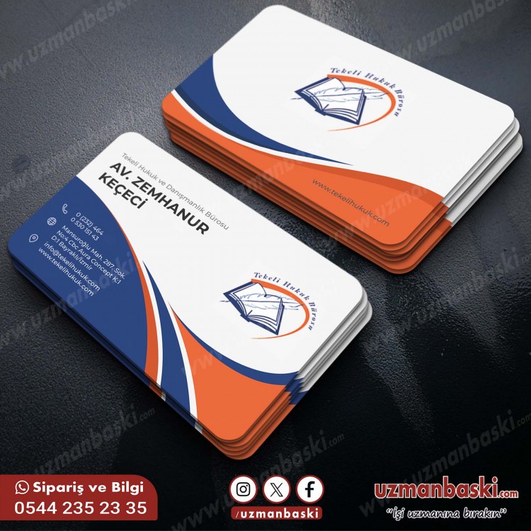 Avukat ve Hukuk Bürosu Kartvizit Örneği Avukat ve Hukuk Bürosu Kartvizit Örneği
