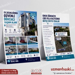 Özel Yurt Broşür Örneği
