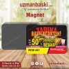 Çiğköfte magnet tasarımı - özel baskılı reklam magneti