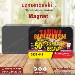 Çiğköfteci Magnet Örneği