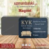 Koltuk yıkamacı magnet tasarımı - özel baskılı reklam magneti