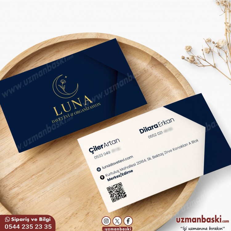 Davet Evi & Organizasyon Kartvizit Tasarımı Davet Evi & Organizasyon Kartvizit Tasarımı