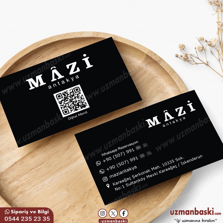 Restaurant Kartvizit Tasarımı Restaurant Kartvizit Tasarımı