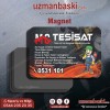Tesisatçı Magnet - Özel Baskılı Magnetler Tesisatçı magnet tasarımı - özel baskılı reklam magneti
