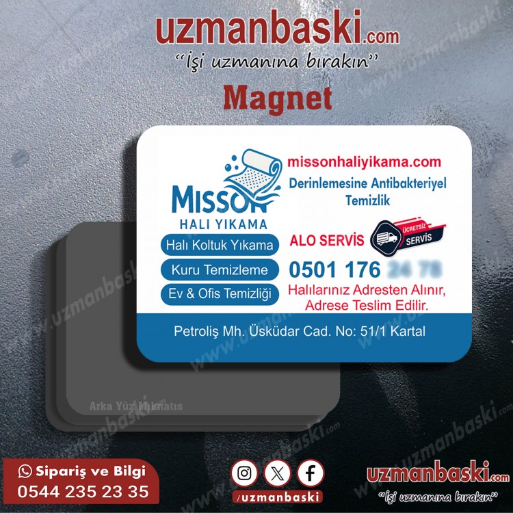 Halı Yıkama Magnet Tasarımı Halı Yıkama Magnet Tasarımı