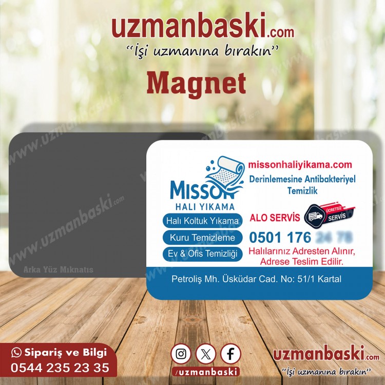 Halı Yıkama Magnet Tasarımı Halı Yıkama Magnet Tasarımı