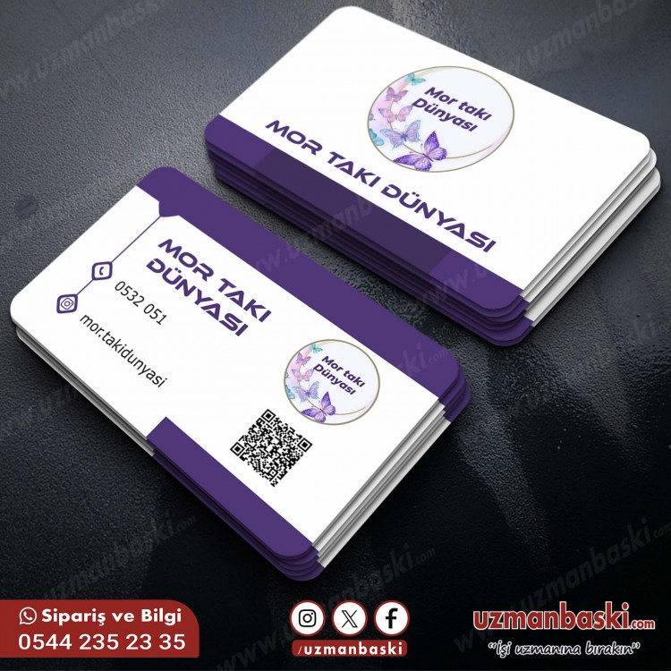 Takı ve Aksesuar Kartvizit Tasarım Örneği