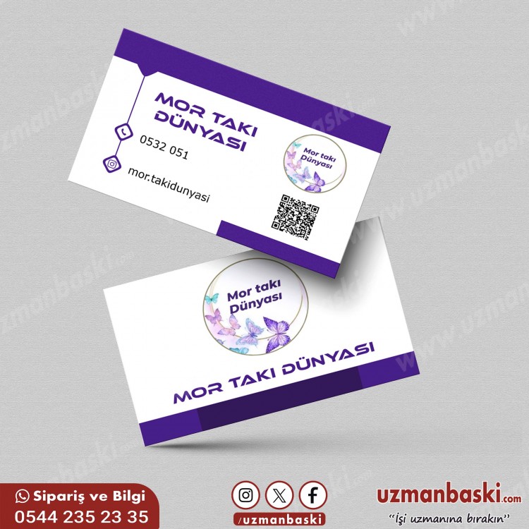 Takı ve Aksesuar Kartvizit Tasarım Örneği