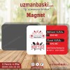 Köfteci Magnet - Özel Baskılı Magnetler Köfteci magnet tasarımı - özel baskılı reklam magneti