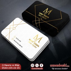 Profesyonel Saç Tasarım Kartvizit Örneği