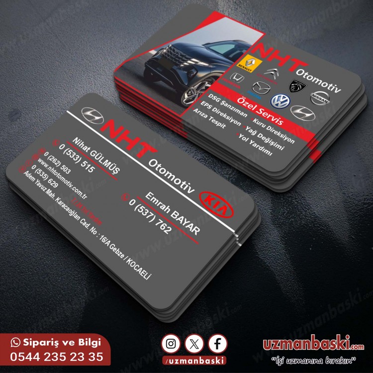 Otomotiv ve Yol Yardım Kartvizit  Otomotiv ve Yol Yardım Kartvizit