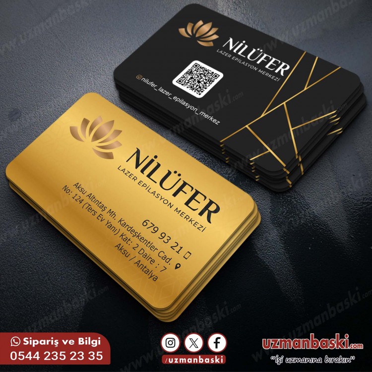 Lazer Epilasyon Kartvizit Tasarımı Lazer Epilasyon Kartvizit Tasarımı