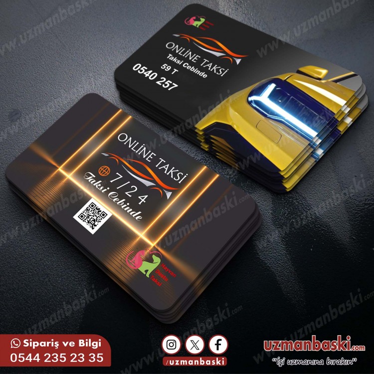 Online Taksi Kartvizit