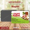 Çiğköfte magnet tasarımı - özel baskılı reklam magneti