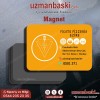 Pizza magnet tasarımı - özel baskılı reklam magneti