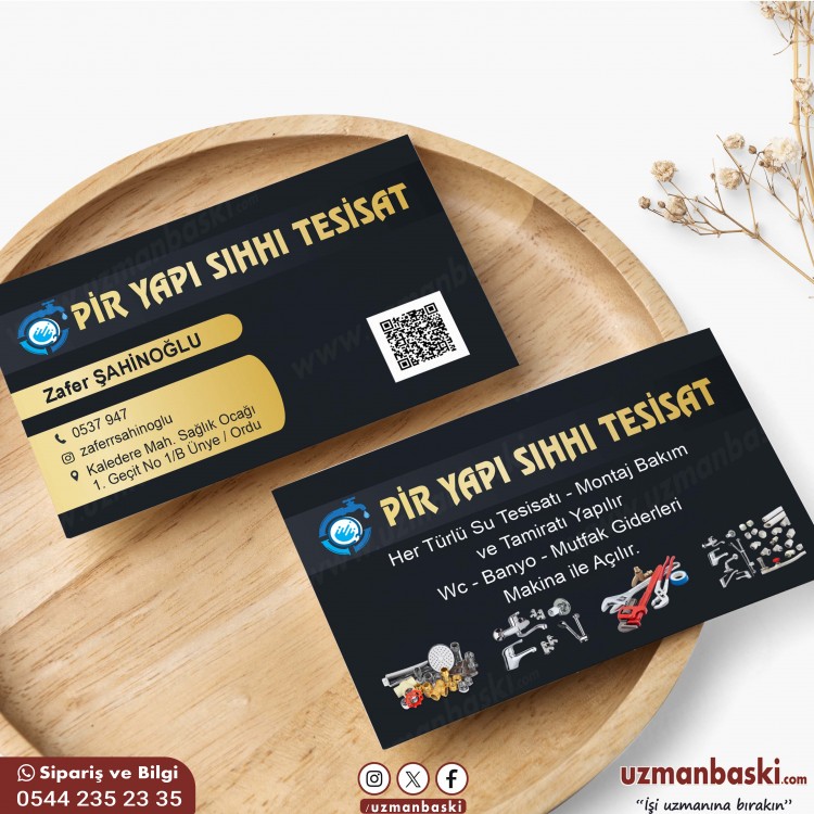 Yapı Sıhhi Tesisat Dekorasyon Kartvizit Tasarımı Yapı Sıhhi Tesisat Dekorasyon Kartvizit Tasarımı
