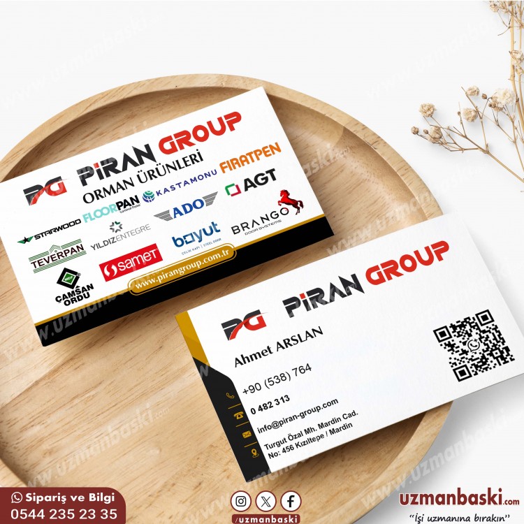 Orman Ürünleri Kartvizit Tasarımı Orman Ürünleri Kartvizit Tasarımı