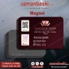 Koltuk yıkama magnet tasarımı - özel baskılı reklam magneti