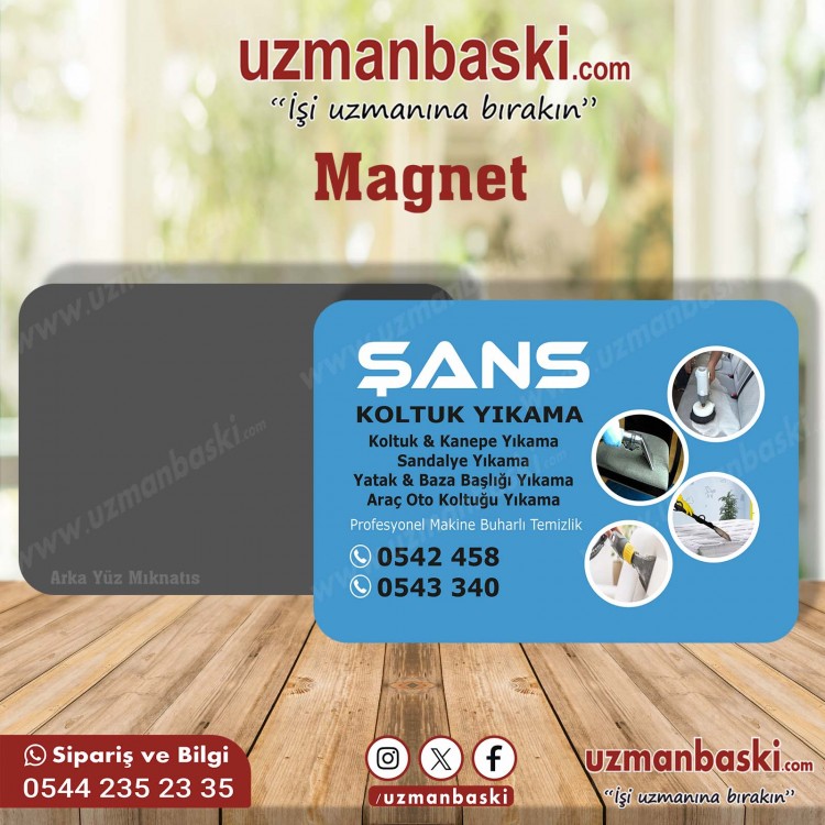 Koltuk Yıkama Magnet Tasarım Örneği Koltuk Yıkama Magnet Tasarım Örneği