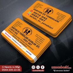 Ev Yemekleri Restaurant Kartvizit Tasarımı