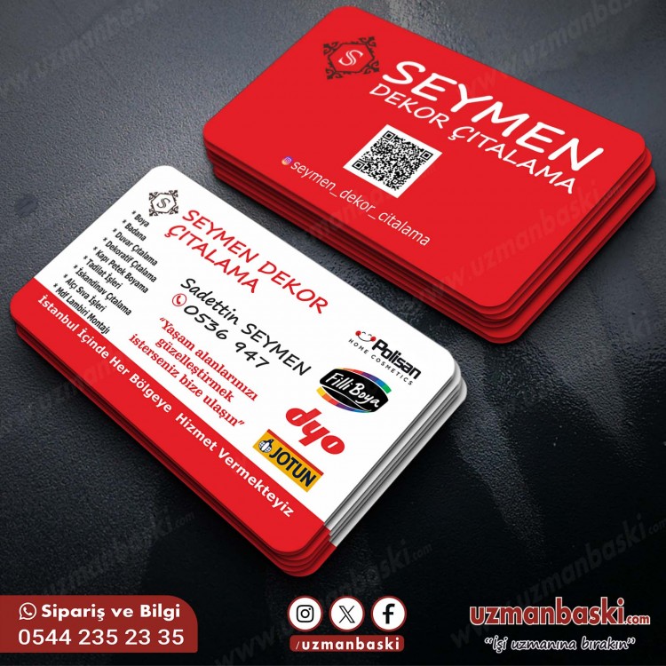 Dekorasyon Çıta Kartvizit Tasarımı Dekorasyon Çıta Kartvizit Tasarımı