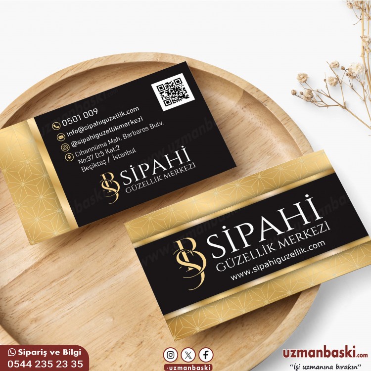 Güzellik Salonu Kartvizit Örneği Güzellik Salonu Kartvizit Örneği