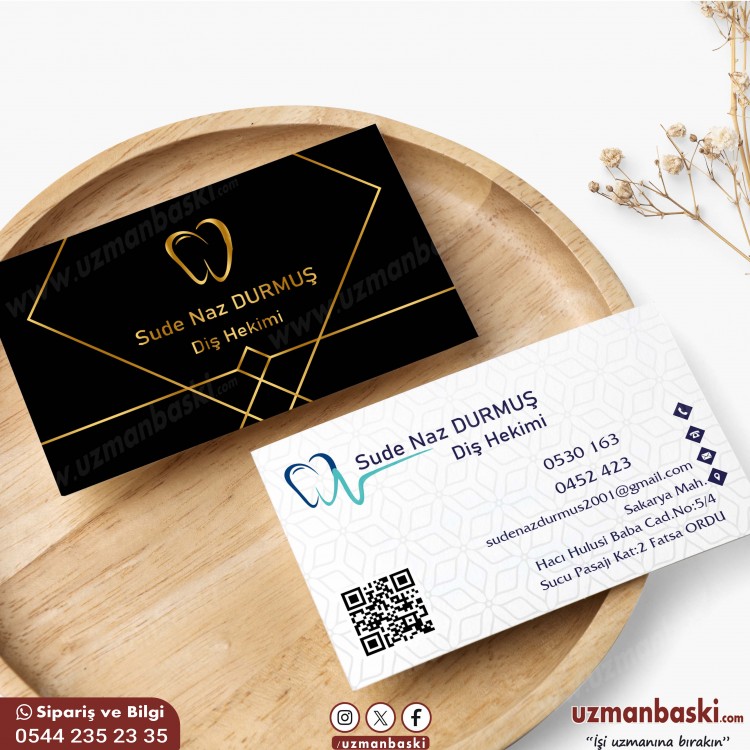 Diş Hekimi Kartvizit Diş Hekimi Kartvizit