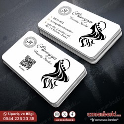 Güzellik Salonu ve Kuaför Kartvizit Örneği