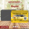 Taksi Magnet - Özel Baskılı Magnetler Taksi magnet tasarımı - özel baskılı reklam magneti