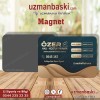 Halı ve koltuk yıkama magnet tasarımı - özel baskılı reklam magneti