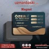 Halı ve koltuk yıkama magnet tasarımı - özel baskılı reklam magneti