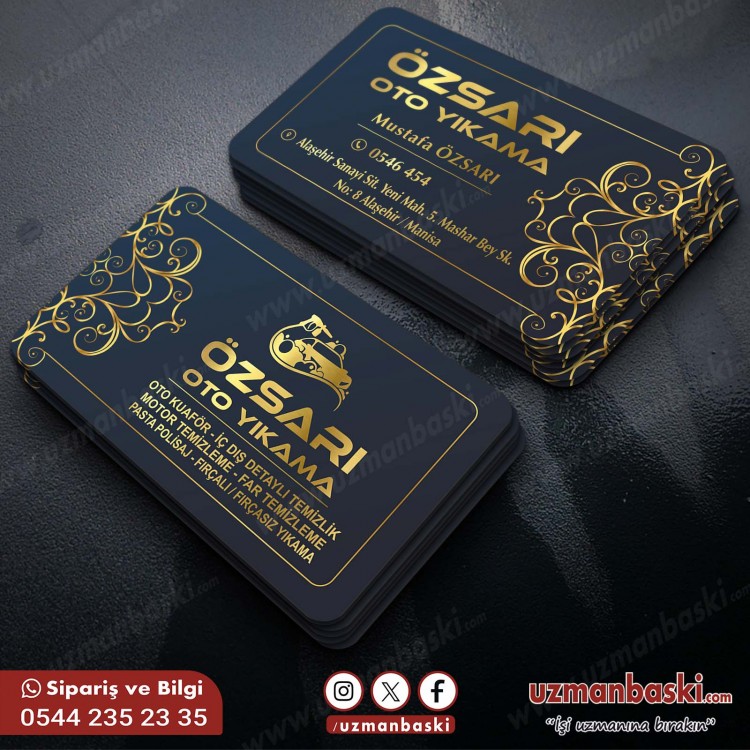 Araç - Oto Yıkama Kartvizit Örneği  Araç - Oto Yıkama Kartvizit Örneği