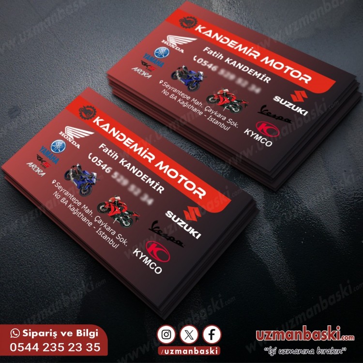 Motorsiklet Kartvizit Örnekleri Motorsiklet Kartvizit Örnekleri