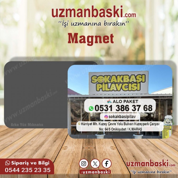 Sokak Pilavcı Magnet Sokak Pilavcı Magnet