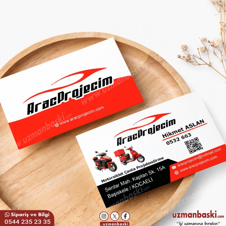 Araç Projecim Motorsiklet Kartvizit Tasarımı Araç Projecim Motorsiklet Kartvizit Tasarımı
