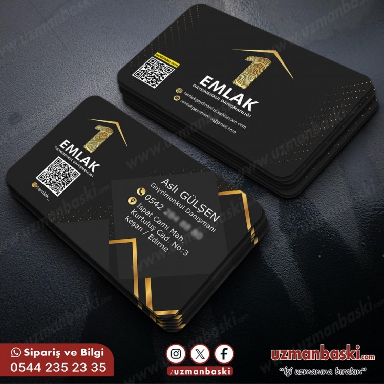 Bir Emlak Gayrimenkul Kartvizit Bir Emlak Gayrimenkul Kartvizit