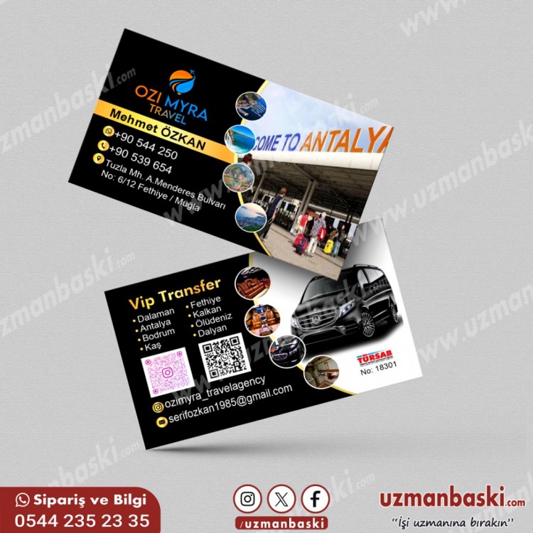 Vip Minibüs Özel Taşımacılık Kartvizit Vip Minibüs Özel Taşımacılık Kartvizit