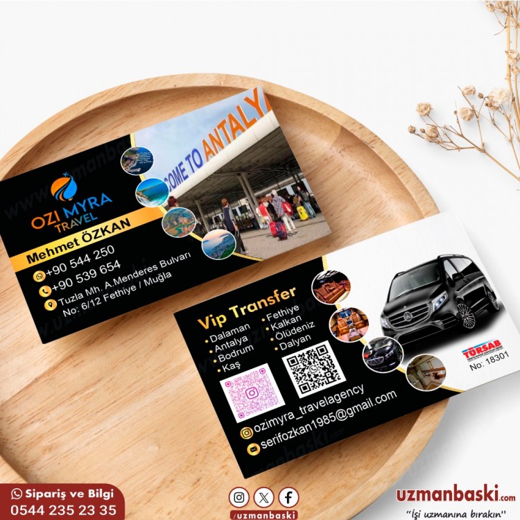 Vip Minibüs Özel Taşımacılık Kartvizit Vip Minibüs Özel Taşımacılık Kartvizit
