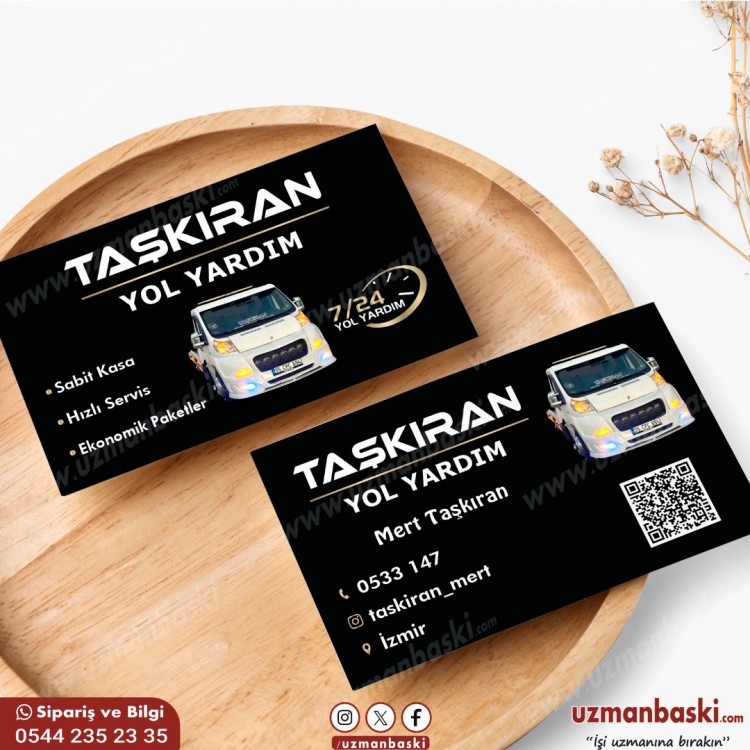 Yol Yardım Kartvizit Tasarım Örneği Yol Yardım Kartvizit Tasarım Örneği