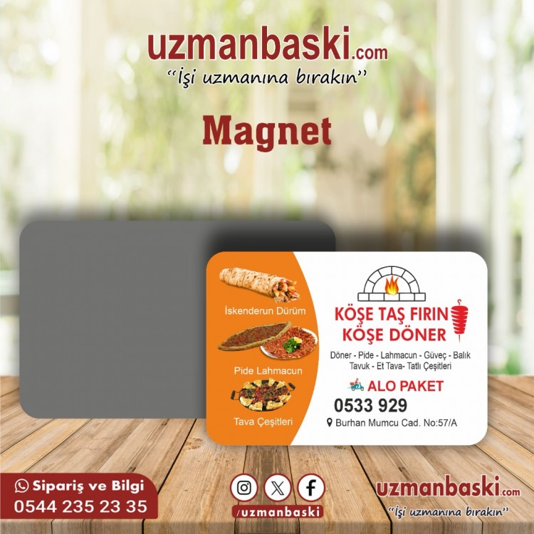 Dönerci Magnet Tasarımı Dönerci Magnet Tasarımı