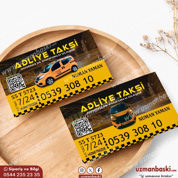 Adliye Taksi Kartvizit
