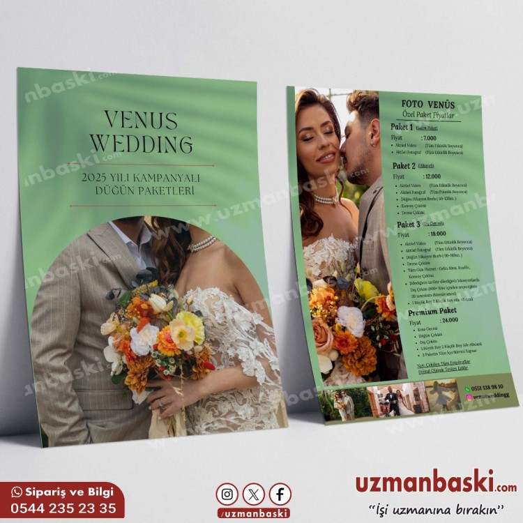 Fotoğrafçı Broşür Örneği