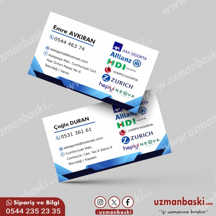 Sigorta Acentesi Kartviziti Sigorta Acentesi Kartviziti