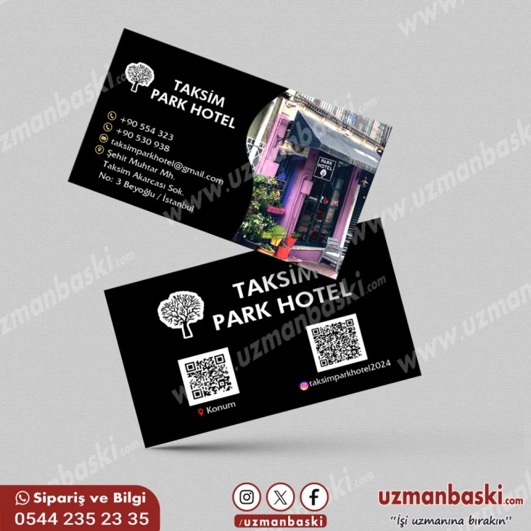 Otel Kartvizit Tasarım Örneği Otel Kartvizit Tasarım Örneği