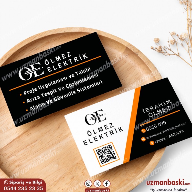 Elektrikçi Kartvizit Tasarımı Elektrikçi Kartvizit Tasarımı